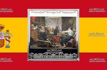 Испанские 10 евро, монета 10 евро Пряхи