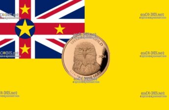 Монета 10 долларов Ниуэ - монета 10 долларов Орел