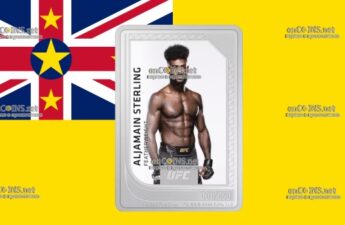 Монета 2 доллара Ниуэ – монета 2 доллара Алджамейн Антуан Стерлинг