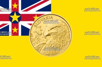 10 долларов Ниуэ – монета 10 долларов Орел Словакии