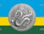50 франков Руанды – монета 50 франков Год Змеи