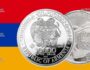 Серебряные 10000 драмов - монета 10000 драмов Ноев Ковчег