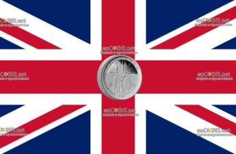 Серебряные 5 пенсов Британии - монета 5 пенсов Британия