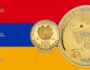 Золофтые 100 драмов - монета 100 драмов Ноев Ковчег