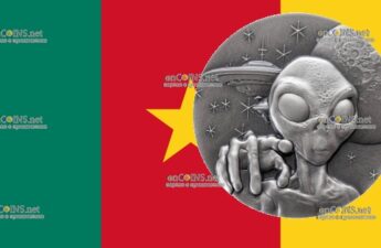 Загадочный взгляд из ЛИЦО ЧУЖОГО на монете 2000 франков КФА Камерун