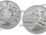 Монета 10 евро Словакии - 100 лет ЧЕ по Хоккею в 1925 году
