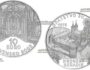 Серебряная монета 10 евро Словакии Монастырь в Гронском Бенедике