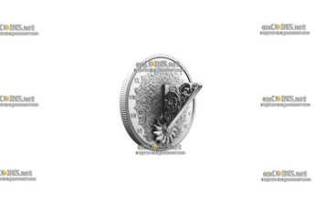 Монета 20$ Канады Солнечные часы