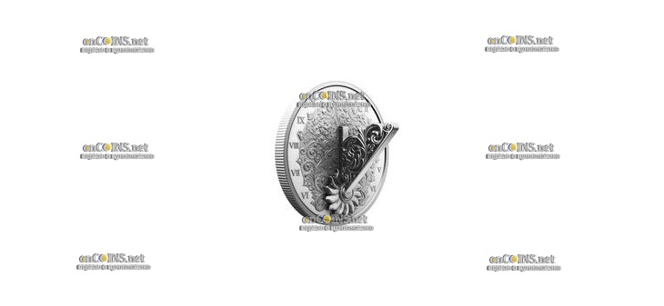 Монета 20$ Канады Солнечные часы