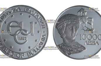 платиновая монета Десислава