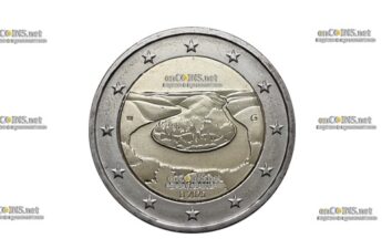 Монета 2 евро Германии Земля Саар