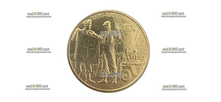 Монета €¼ Франции V-DAY Нидерланды