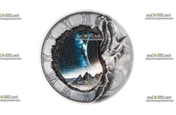 Монета Острова Кука 10$ Портал времени