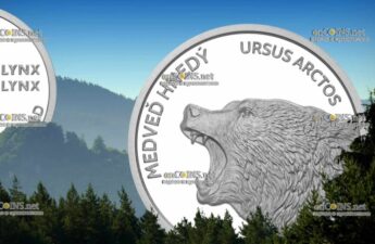 Монеты Словакии - монеты в серии Фауна и флора Словакии
