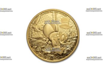 Монета 250NZ$ Ниуэ Скрудж Макдак