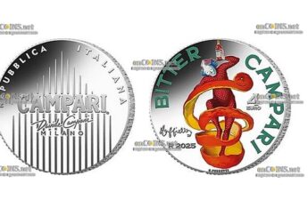 Монета €4 Италии Кампари