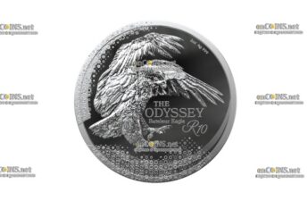 Монета 10 рандов ЮАР Орел Батлер