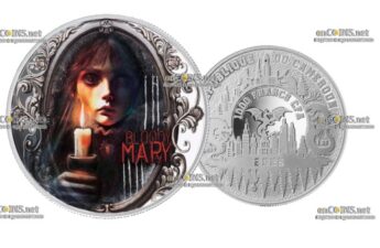 Монета 1000 франков Камеруна Кровавая Мэри