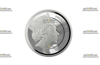 Монета £5 Британии Портрет Королевы 2015–2022