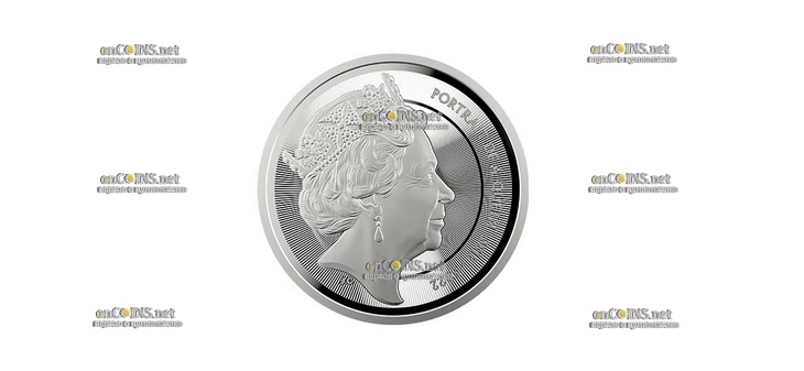Монета £5 Британии Портрет Королевы 2015–2022