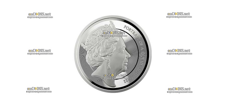 Монета £5 Великобритании Портрет Королевы 2015-2022