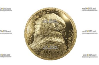 Монета 50 рандов ЮАР Орел-Бательер