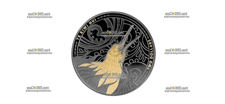 Монета Новой Зеландии 2$ Киви