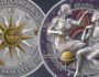 Монеты 2 000 франков КФА Камеруна МУЗЫ — КЛИО И УРАНИЯ