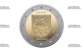 Монеты Латвии 2 евро Селия