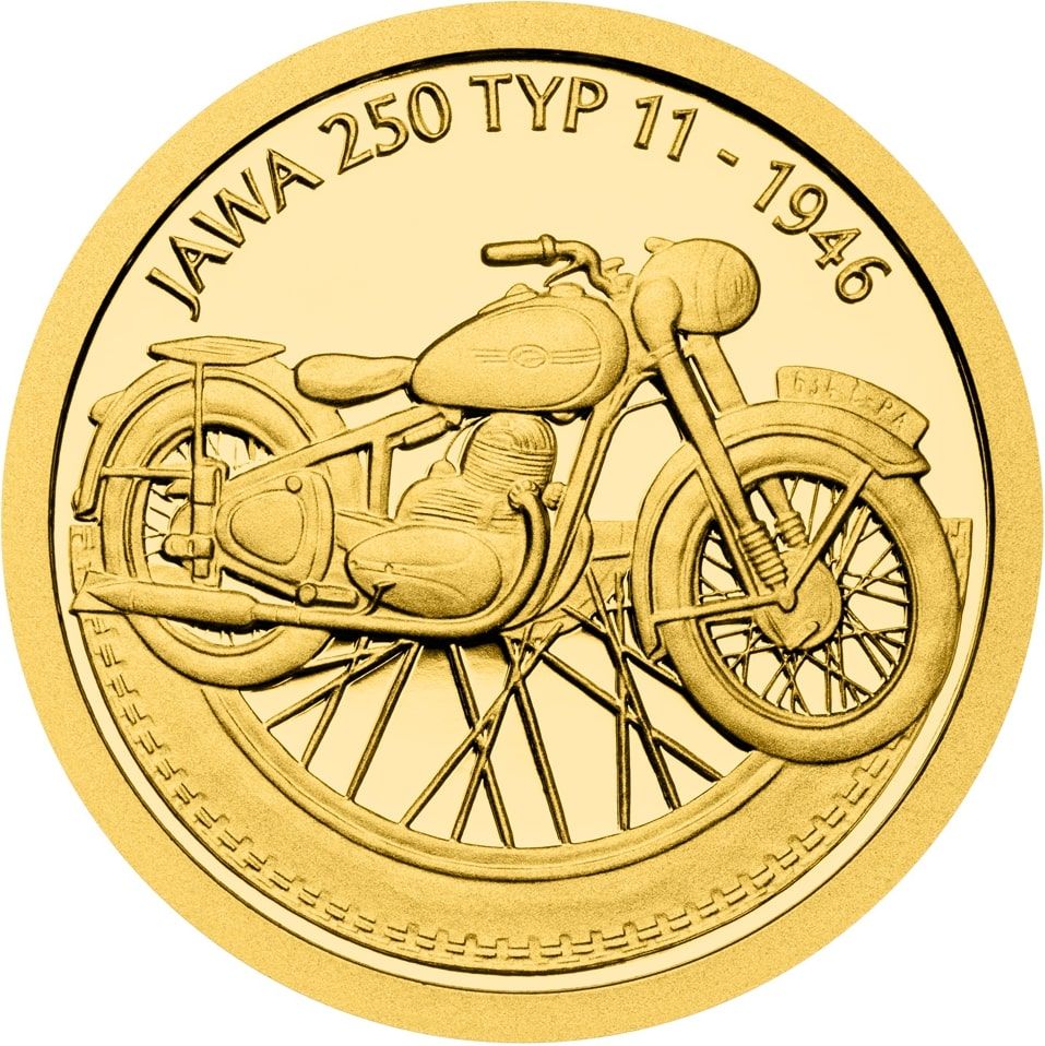 Десять долларов Ниуэ – монета 10 долларов Jawa 250 type 11, реверс
