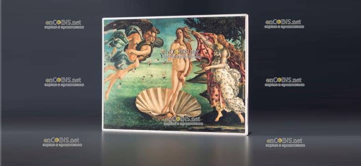 Монета 1 000 франков КФА Камеруна Рождение Венеры