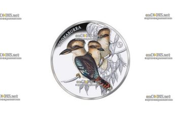 Монета 1$ Ниуэ Kookaburra