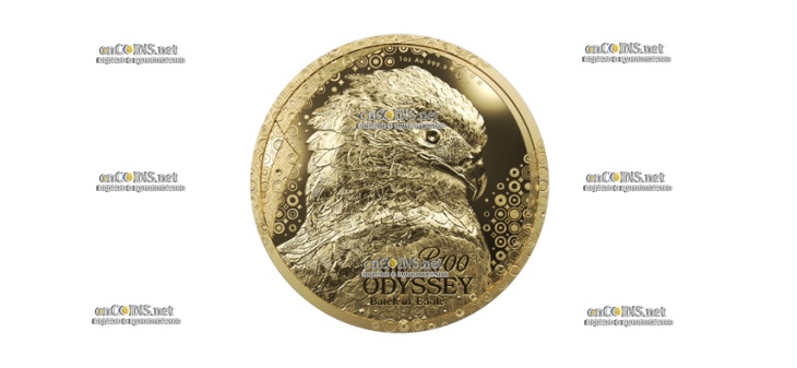 Монета 100 рандов ЮАР Орел Батлер