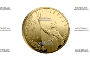 Монета 5 фунтов Фолкленские острова Свобода