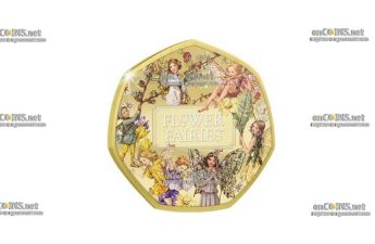 Монета 50 центов Соломоновы Острова Цветочные феи