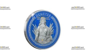 Монета 50 центов Соломоновых Островов Деметра