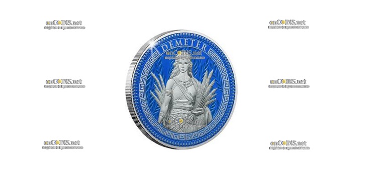 Монета 50 центов Соломоновых Островов Деметра