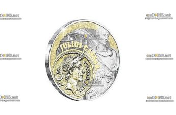 Монета 50 центов Соломоновых островов Юлий Цезарь