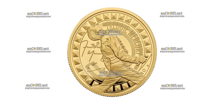Монета Британии £200 Фредди Меркьюри