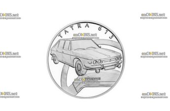 Монета доллар Ниуэ Tatra 613