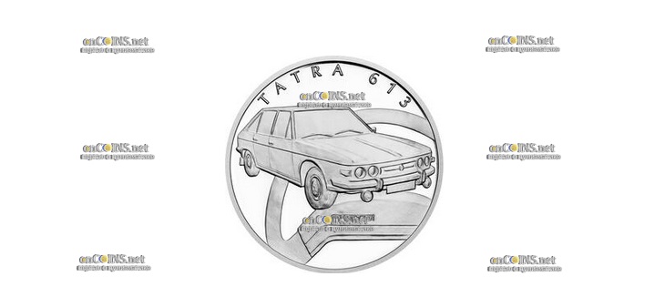 Монета доллар Ниуэ Tatra 613