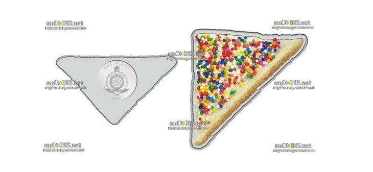 Монета доллар Ниуэ Волшебный хлеб