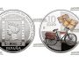 Монета Испании 10 евро 175-летие первого испанского почтового маркирования