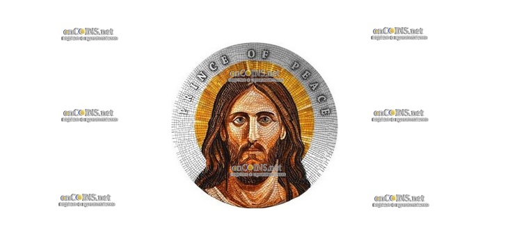 Монета Ниуэ Dollar Prince of Peace - Иисус Христос