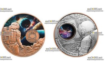 Монета Самоа DOLLAR Космические встречи