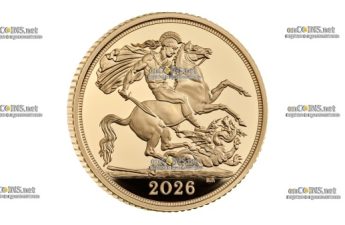 Монета Великобритании Соверен