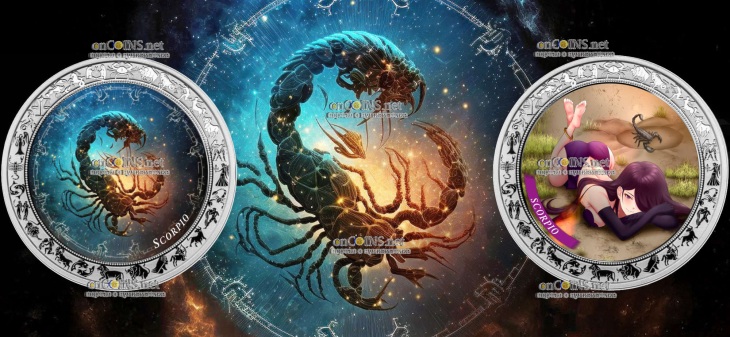 Монеты Ганы Зодиакальной серии