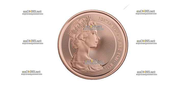 Золотая монета £5 Великобритании Портреты Королевы