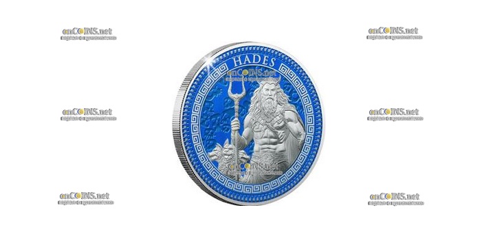 Монета 50 центов Соломоновых островов Аид