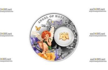 Монета Ниуэ 1 доллар Ангел надежды